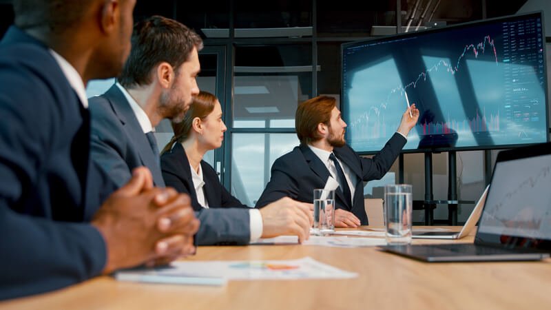 Painel visual de inteligência de negócios